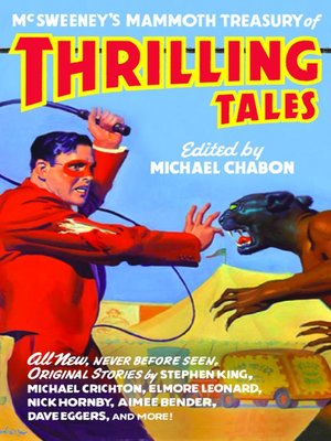cover image of McSweeney's Mammoth Treasury of Thrilling Tales